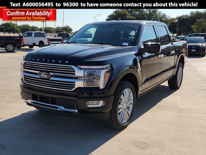 New 2025 Ford F150 Platinum