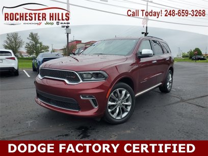 Certified 2022 Dodge Durango Citadel