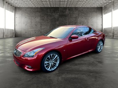 Used 2014 INFINITI Q60 Convertible w/ Premium Package
