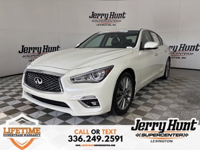 Used 2024 INFINITI Q50 Luxe w/ Cargo Package