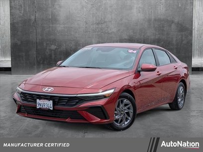 Certified 2024 Hyundai Elantra Blue