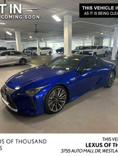 Used 2025 Lexus LC 500 Coupe w/ Performance Package