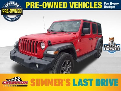 Used 2019 Jeep Wrangler Unlimited Sport S