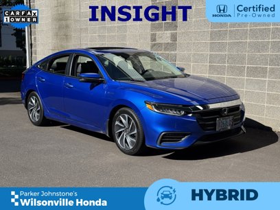 Certified 2019 Honda Insight Touring