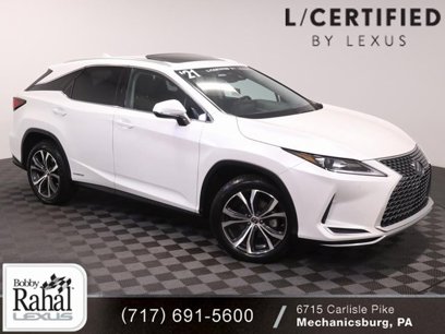 Certified 2021 Lexus RX 450h AWD w/ Premium Package