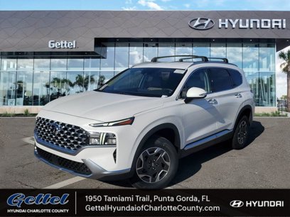 Used 2022 Hyundai Santa Fe Blue