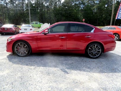 Used 2017 INFINITI Q50 Red Sport 400