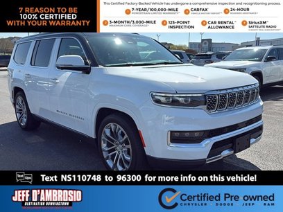 Certified 2022 Jeep Grand Wagoneer Series II w/ Flexible Seating Group