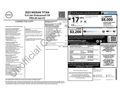 Certified 2023 Nissan Titan PRO-4X