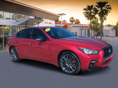 Used 2022 INFINITI Q50 Red Sport 400