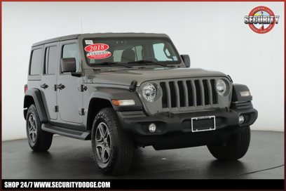 Certified 2018 Jeep Wrangler Unlimited Sport S