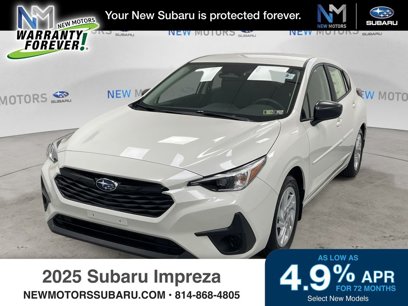 New 2025 Subaru Impreza 2.0i