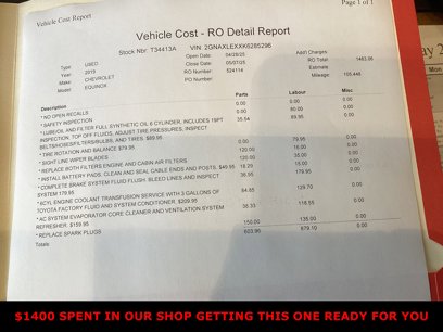 Used 2019 Chevrolet Equinox LT
