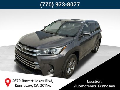 Used 2018 Toyota Highlander Limited Platinum