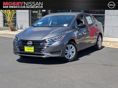 New 2025 Nissan Versa S w/ Trunk Package