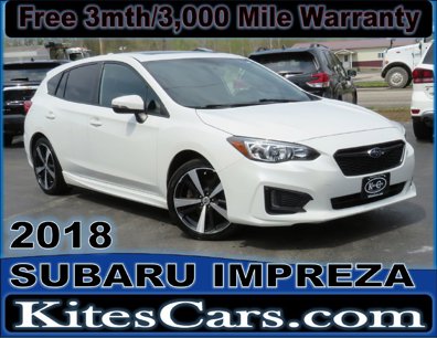 Used 2018 Subaru Impreza 2.0i Sport