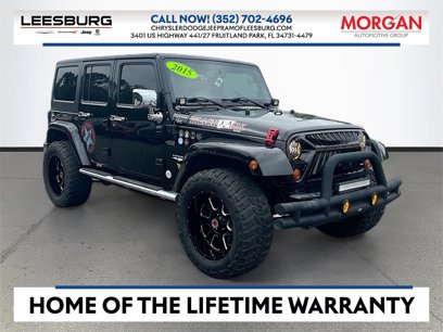 Certified 2015 Jeep Wrangler Unlimited Sahara