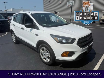 Certified 2018 Ford Escape S
