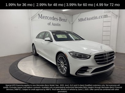 New 2025 Mercedes-Benz S 580 4MATIC Sedan