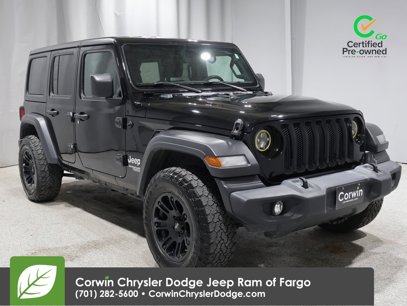 Certified 2019 Jeep Wrangler Unlimited Sport S