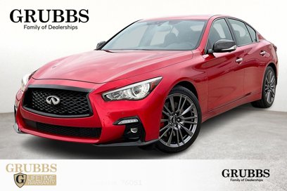 Certified 2024 INFINITI Q50 Red Sport 400 w/ Carbon Fiber Package