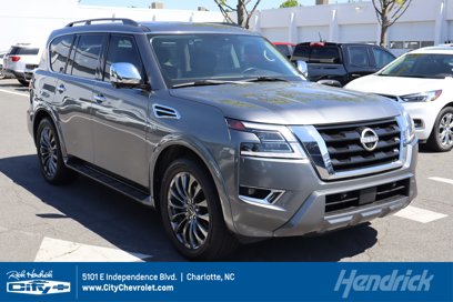 Used 2021 Nissan Armada Platinum w/ Captain's Chairs Package
