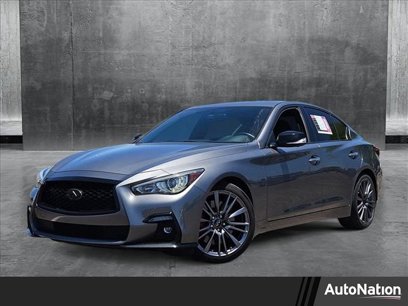 Used 2022 INFINITI Q50 Red Sport 400 w/ Cargo Package