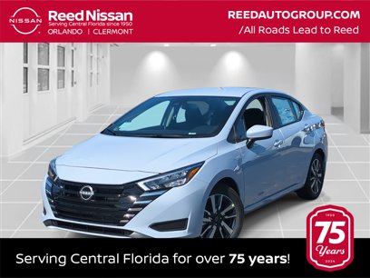 New 2025 Nissan Versa SV w/ Trunk Package