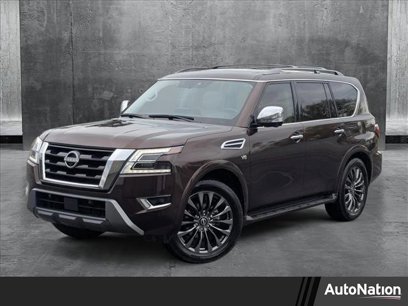 Used 2022 Nissan Armada Platinum w/ Captain's Chairs Package