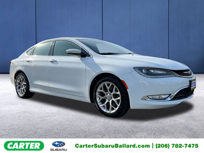 Used 2015 Chrysler 200 C w/ Navigation & Sound Group I