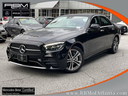 Certified 2023 Mercedes-Benz E 350 4MATIC Sedan