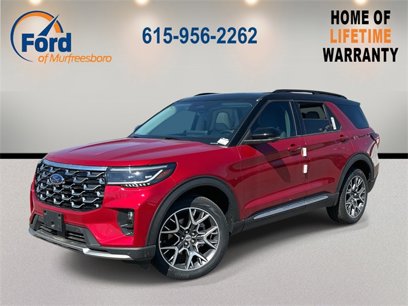 New 2025 Ford Explorer Platinum