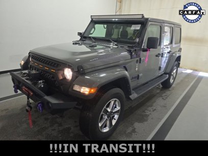Used 2021 Jeep Wrangler Unlimited Sahara w/ Uconnect 4C Nav & Sound Group
