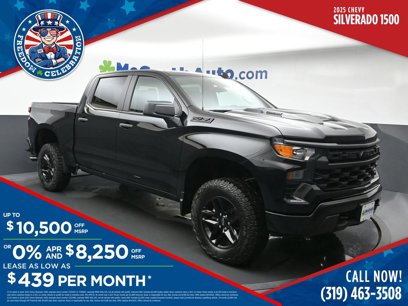 New 2025 Chevrolet Silverado 1500 Custom Trail Boss w/ Dark Appearance Package