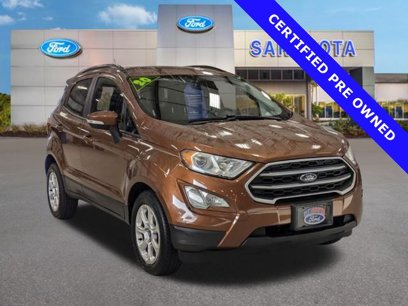 Certified 2020 Ford EcoSport SE w/ SE Convenience Package