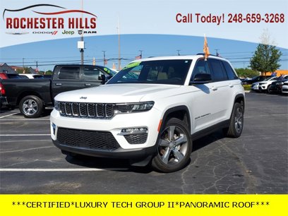 Certified 2023 Jeep Grand Cherokee Limited w/ Luxury Tech Group II