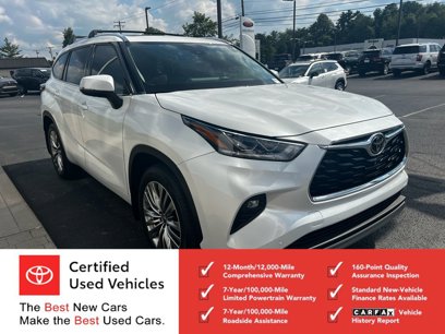 Certified 2022 Toyota Highlander Platinum