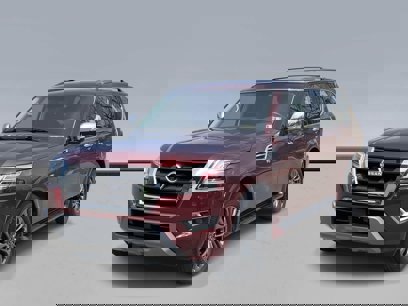 Used 2021 Nissan Armada Platinum w/ Captain's Chairs Package
