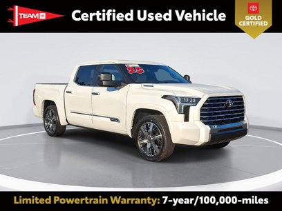 Certified 2025 Toyota Tundra Capstone