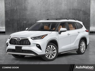 New 2025 Toyota Highlander Platinum