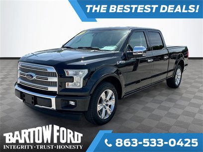 Used 2017 Ford F150 Platinum w/ Trailer Tow Package