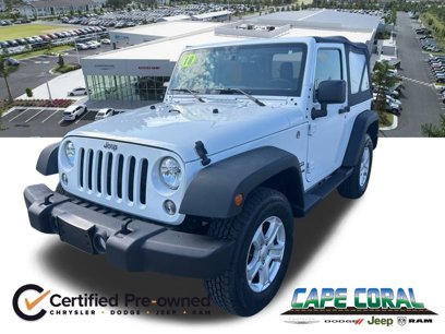 Certified 2018 Jeep Wrangler Sport