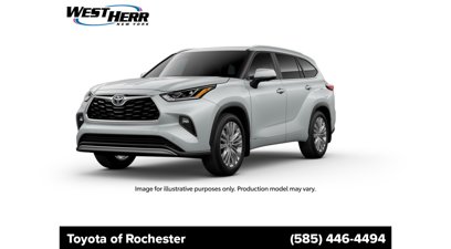 New 2025 Toyota Highlander Platinum