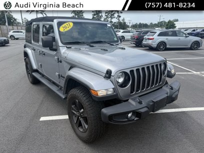 Used 2021 Jeep Wrangler Unlimited Sahara