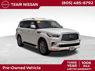 Used 2021 INFINITI QX80 Luxe w/ Cargo Package