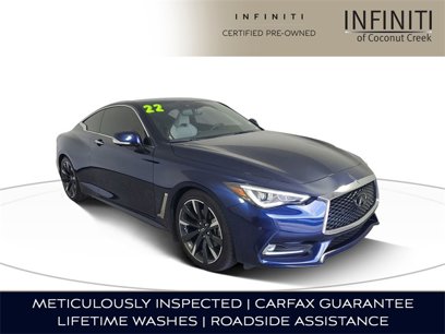 Certified 2022 INFINITI Q60 3.0t Luxe w/ Cargo Package