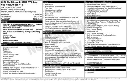 New 2026 GMC Sierra 2500 AT4