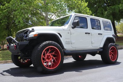 Used 2022 Jeep Wrangler Unlimited Sahara w/ LED Lighting Group