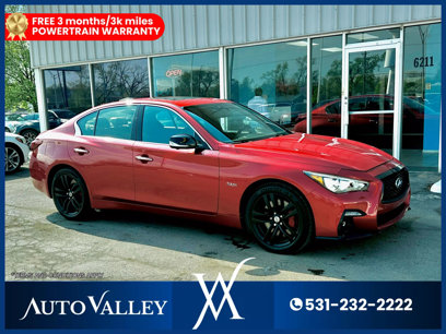 Used 2019 INFINITI Q50 Red Sport 400