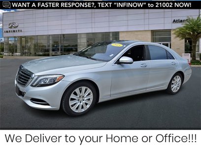 Used 2015 Mercedes-Benz S 550 Sedan w/ Premium 1 Package